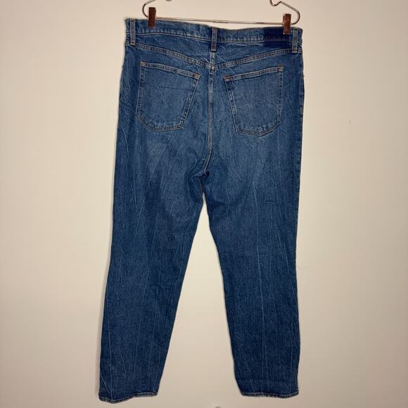 Abercrombie & Fitch Jeans Size 33/16R Curve 90s Straight Ultra High Rise Classic - Picture 6 of 6